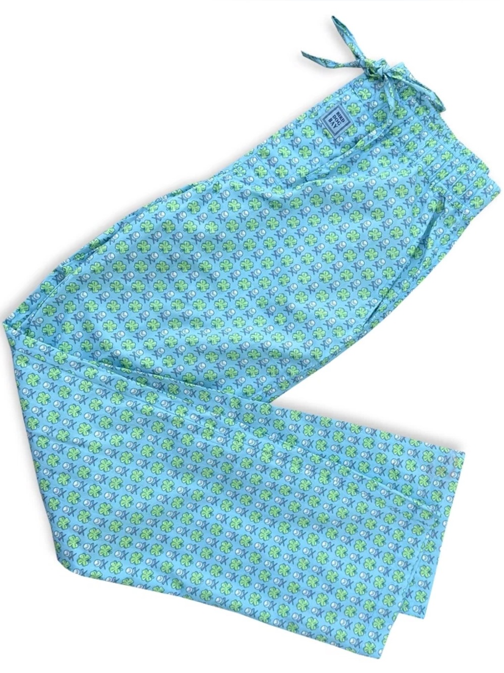 LUCKY GOLF: LOUNGE PANTS - LIGHT BLUE